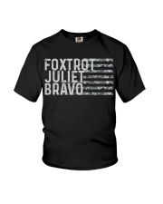 Foxtrot Juliet Bravo Youth T-Shirt tile