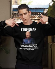 Stupidman Crewneck Sweatshirt apparel-crewneck-sweatshirt-lifestyle-04