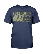 Foxtrot Juliet Bravo Premium Fit Mens Tee tile