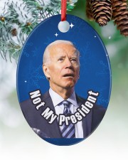 LIMITED EDITION Oval ornament - single (porcelain) custom-oval-ornament-single-porcelain-lifestyle-10