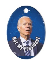 LIMITED EDITION Oval ornament - single (porcelain) front