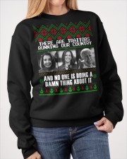 There are traitors running our country Crewneck Sweatshirt apparel-crewneck-sweatshirt-lifestyle-front-40