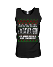 There are traitors running our country Unisex Tank tile