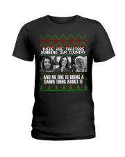 There are traitors running our country Ladies T-Shirt tile