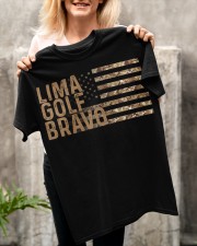 Lima Golf Bravo Classic T-Shirt apparel-classic-tshirt-lifestyle-front-117