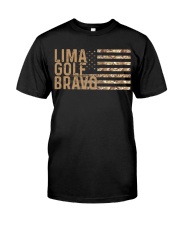 Lima Golf Bravo Classic T-Shirt front