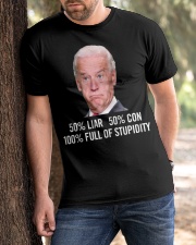 100% full of Stupidity Classic T-Shirt apparel-classic-tshirt-lifestyle-front-51
