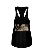 Foxtrot Juliet Bravo Ladies Flowy Tank tile