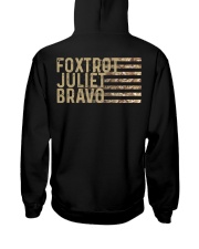 Foxtrot Juliet Bravo Hooded Sweatshirt tile