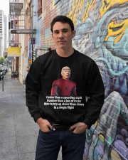 Stupidman Crewneck Sweatshirt lifestyle-unisex-sweatshirt-front-2