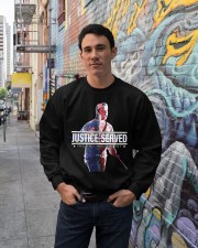 Justice Served Crewneck Sweatshirt lifestyle-unisex-sweatshirt-front-2