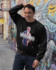 Justice Served Crewneck Sweatshirt lifestyle-unisex-sweatshirt-front-4