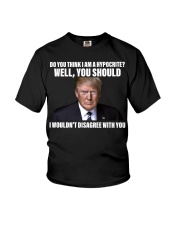 Do you think I am a hypocrite Youth T-Shirt tile