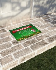 Pure blooded Doormat 22.5" x 15" aos-doormat-22-5x15-lifestyle-front-18