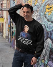 Stupidman Crewneck Sweatshirt lifestyle-unisex-sweatshirt-front-4