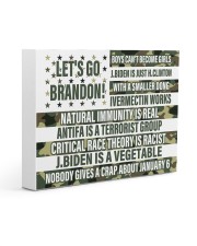 Let's Go Brandon 14x11 Gallery Wrapped Canvas Prints front
