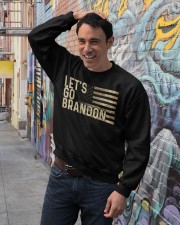Let's Go Brandon Crewneck Sweatshirt lifestyle-unisex-sweatshirt-front-4