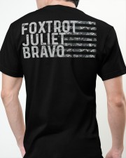 Foxtrot Juliet Bravo Classic T-Shirt apparel-classic-tshirt-lifestyle-back-63
