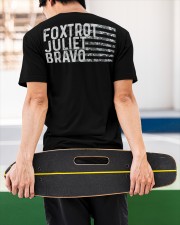 Foxtrot Juliet Bravo Classic T-Shirt apparel-classic-tshirt-lifestyle-back-67