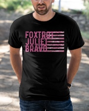 Foxtrot Juliet Bravo Classic T-Shirt apparel-classic-tshirt-lifestyle-front-50