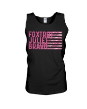 Foxtrot Juliet Bravo Unisex Tank tile