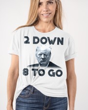 2 down 8 to go Classic T-Shirt apparel-classic-tshirt-lifestyle-front-101