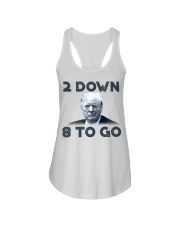 2 down 8 to go Ladies Flowy Tank tile