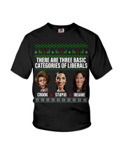 There are three basic categories of liberals Youth T-Shirt tile
