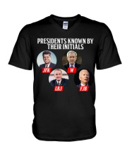 Presidents known by their initials V-Neck T-Shirt tile