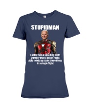 Stupidman Premium Fit Ladies Tee tile