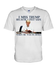 I miss Trump V-Neck T-Shirt tile