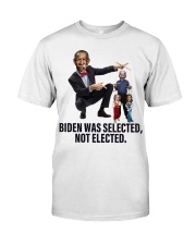 Biden was selected, not elected Premium Fit Mens Tee tile