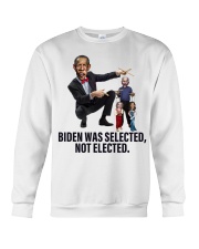 Biden was selected, not elected Crewneck Sweatshirt tile