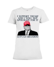 Let's Go Brandon Premium Fit Ladies Tee tile