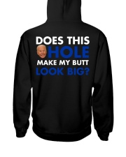 Does this make my butt look big Hooded Sweatshirt tile