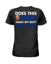 Does this make my butt look big Ladies T-Shirt tile