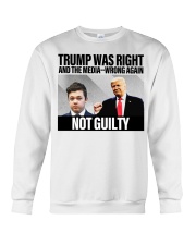 Trump was right Crewneck Sweatshirt tile