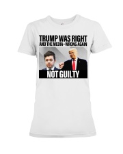 Trump was right Premium Fit Ladies Tee tile