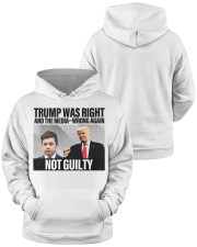 Trump was right Hooded Sweatshirt apparel-hooded-sweatshirt-lifestyle-front-37