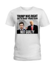Trump was right Ladies T-Shirt tile