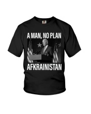 A man, no plan Youth T-Shirt tile