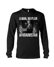 A man, no plan Long Sleeve Tee tile