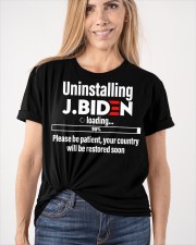 Uninstalling J Biden Classic T-Shirt apparel-classic-tshirt-lifestyle-front-101