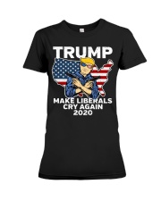 The Sequel Make Liberals Cry Again Trump 2020 Premium Fit Ladies Tee thumbnail