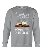 nurse-in my veins Crewneck Sweatshirt tile