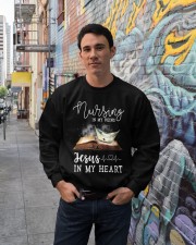 nurse-in my veins Crewneck Sweatshirt lifestyle-unisex-sweatshirt-front-2