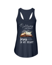 nurse-in my veins Ladies Flowy Tank tile