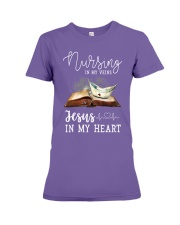 nurse-in my veins Premium Fit Ladies Tee tile