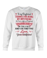 To My Boyfriend Crewneck Sweatshirt thumbnail