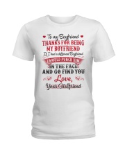 To My Boyfriend Ladies T-Shirt thumbnail